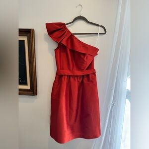 NWT ALFRED SUNG Dress Terracotta D544